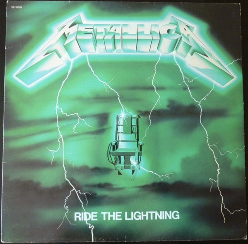 metallica green ride the lightning