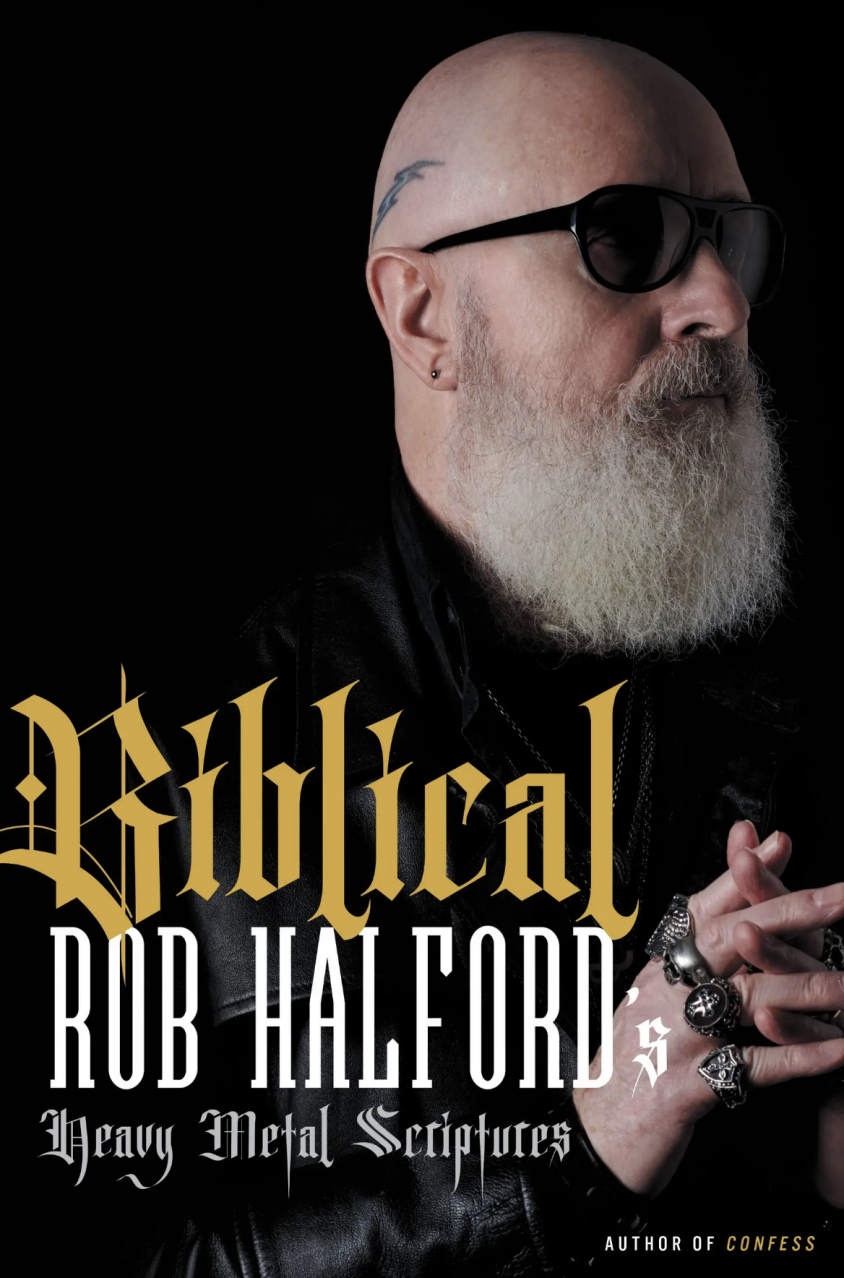 rob halford biblical book cover 2022