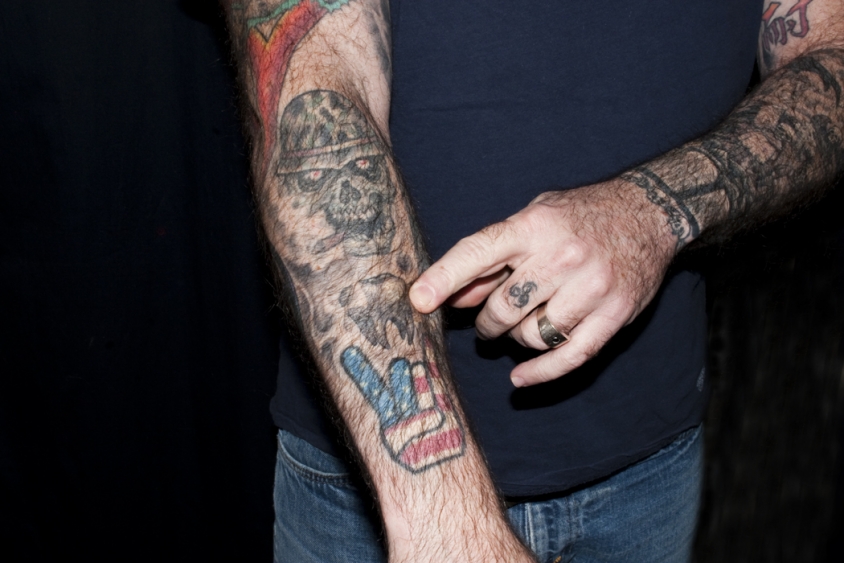 Right lower arm  tattoo