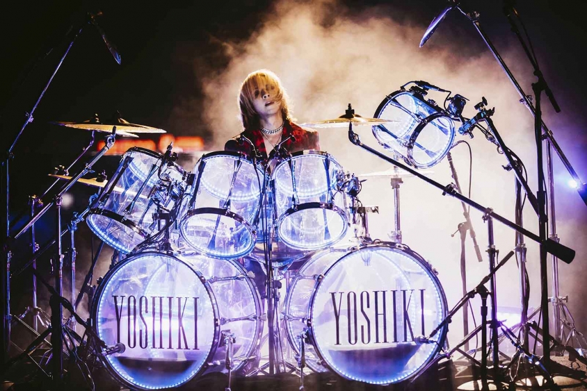 yoshiki 2023 drums PROMO