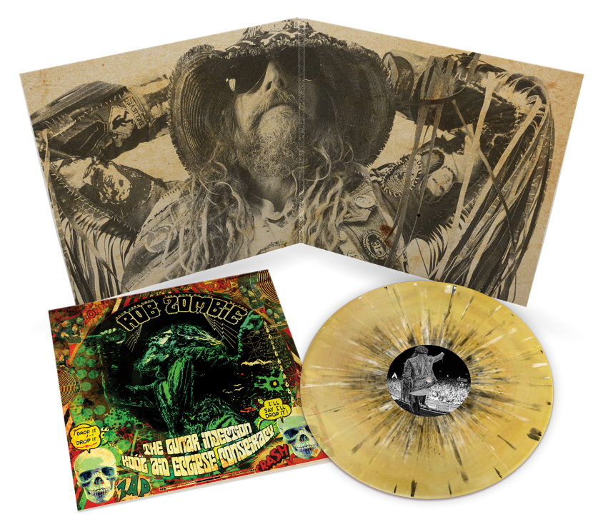 rob zombie new album vinyl product shot 2 gatefold