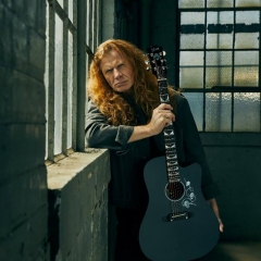 dave mustaine megadeth acoustic gibson PROMO, Gibson